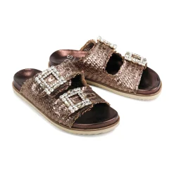 ADINAH LEATHER SANDALS><noscript><img width=