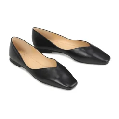 ADRIANA LEATHER BALLET FLATS><noscript><img width=