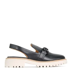 ANI SLING-BACK LOAFER LEATHER><noscript><img width=