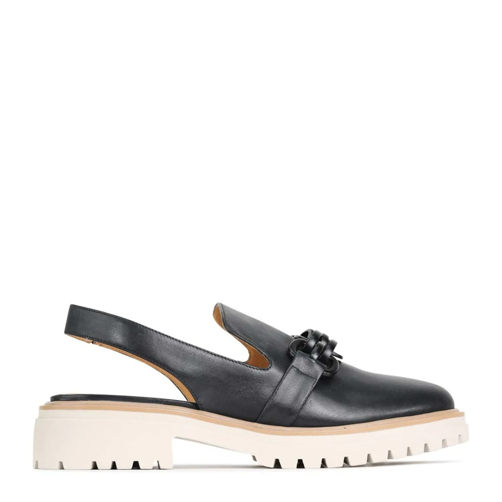 ANI SLING-BACK LOAFER LEATHER>EOS Footwear Best