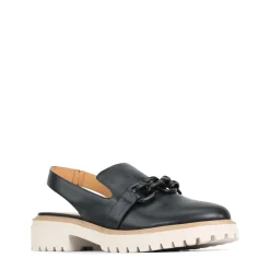 ANI SLING-BACK LOAFER LEATHER><noscript><img width=