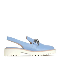 ANI SLING-BACK LOAFER LEATHER><noscript><img width=