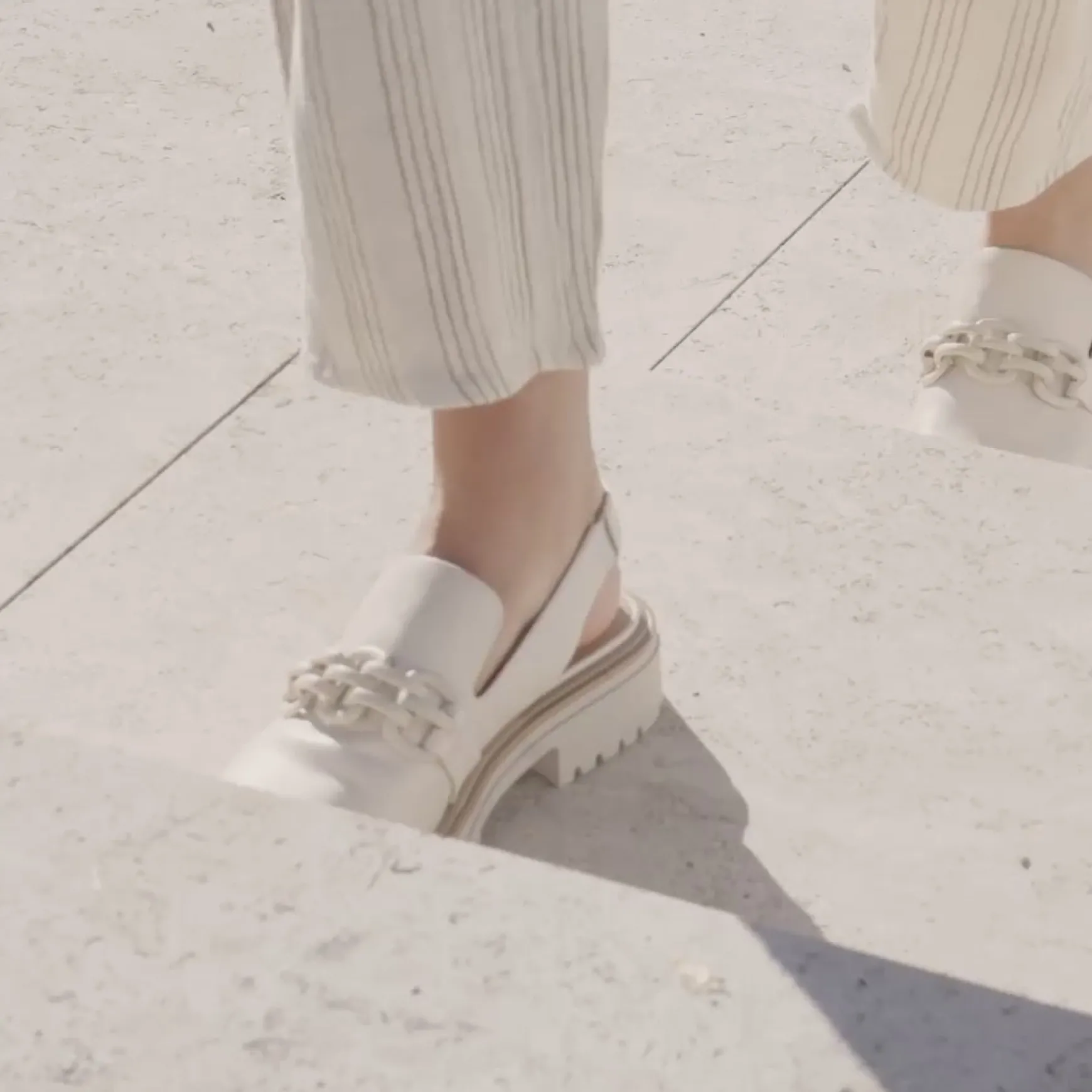 ANI SLING-BACK LOAFER LEATHER>EOS Footwear Best