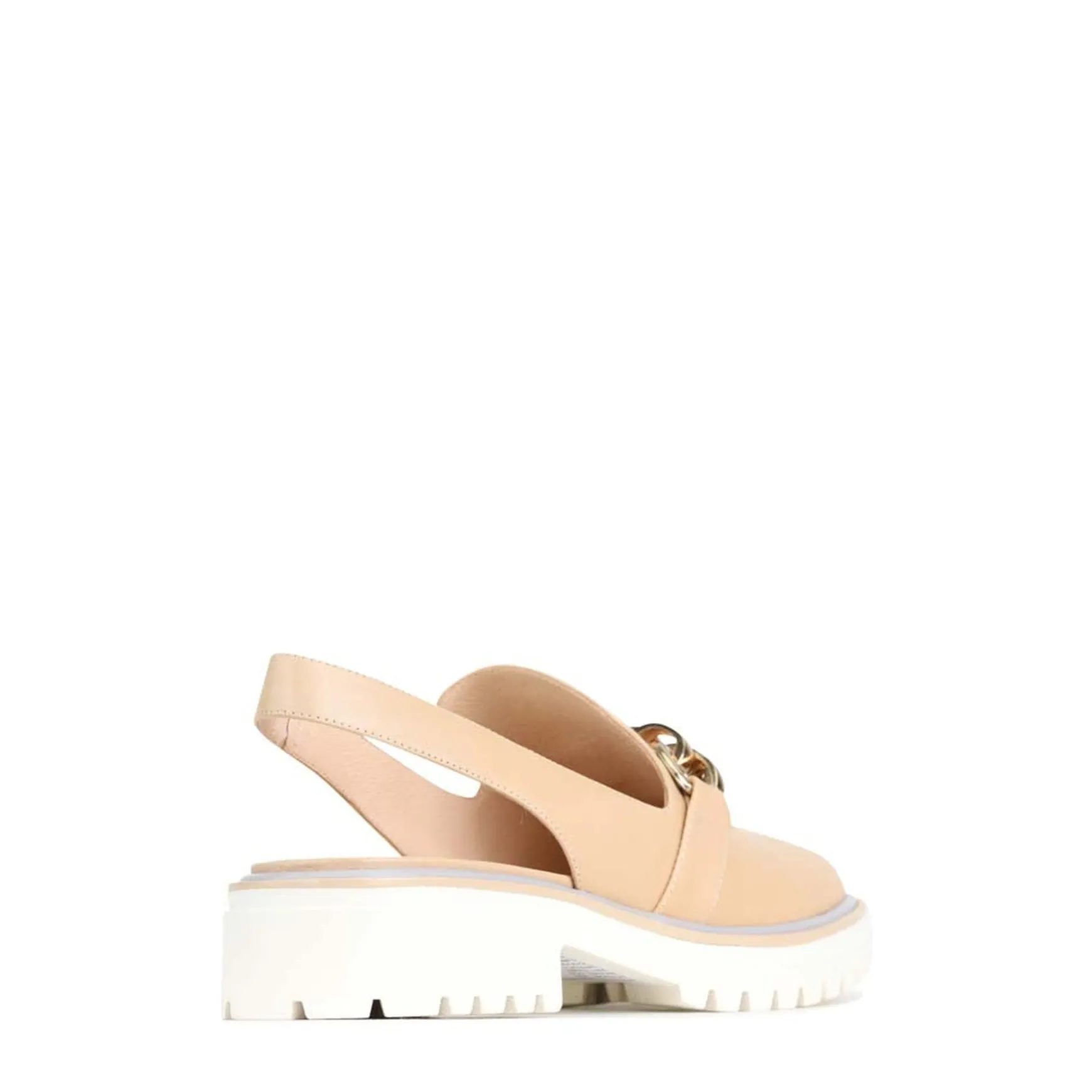 ANI SLING-BACK LOAFER LEATHER>EOS Footwear Best