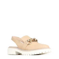 ANI SLING-BACK LOAFER LEATHER><noscript><img width=