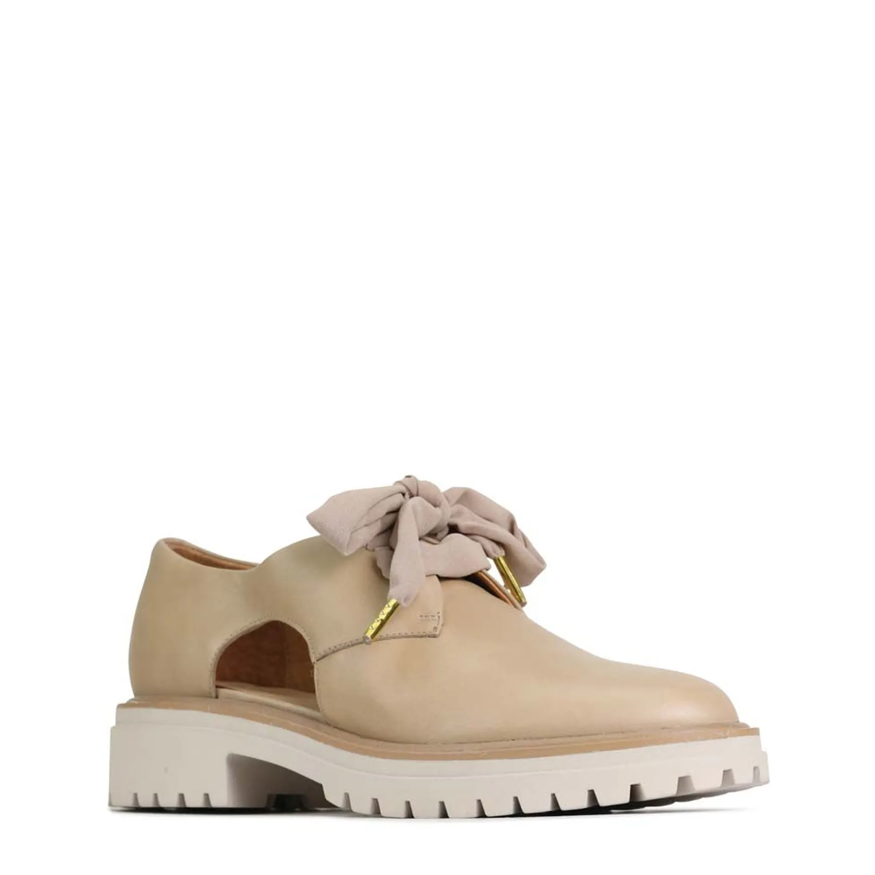 ANISE CUT-OUT LOAFERS LEATHER>EOS Footwear Sale