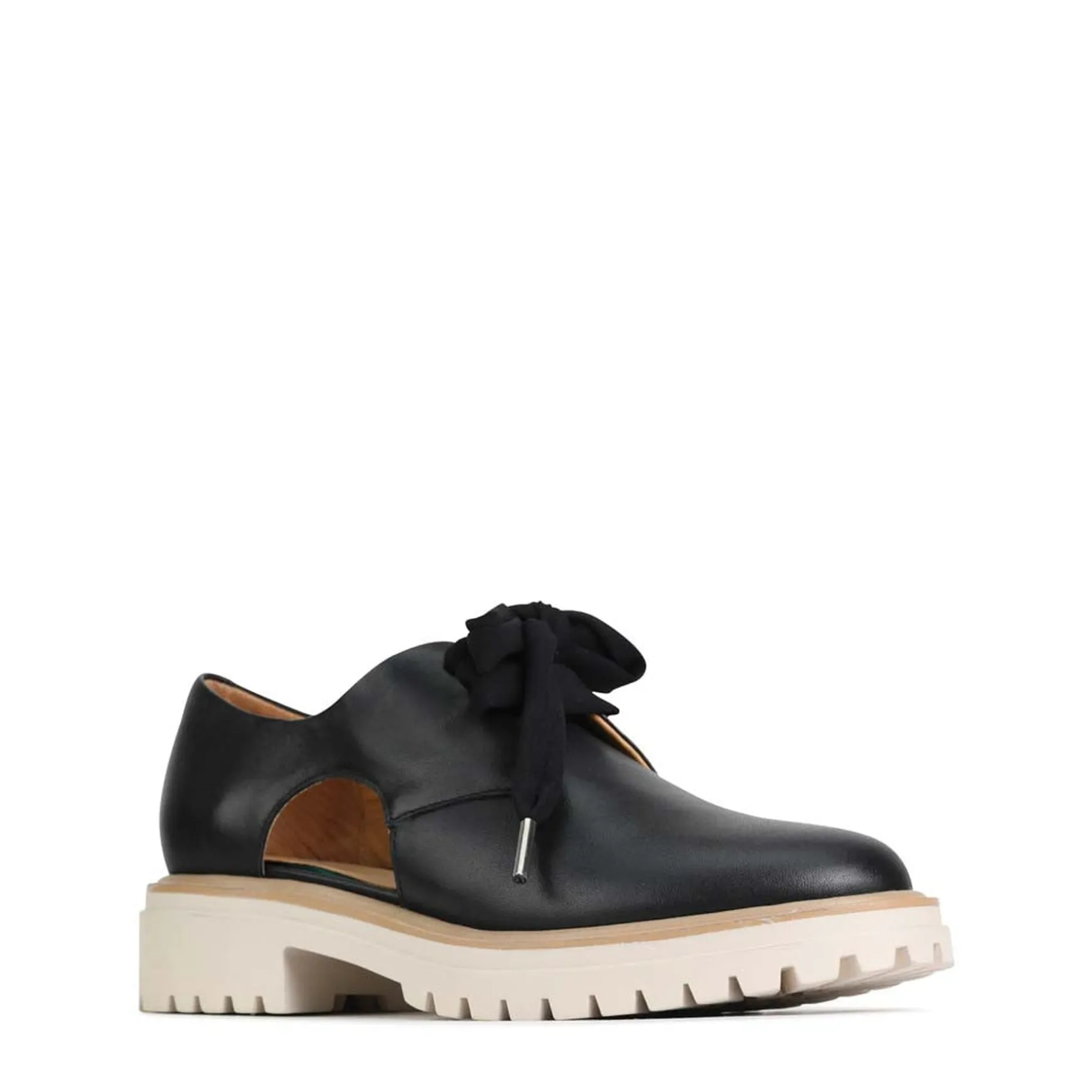 ANISE CUT-OUT LOAFERS LEATHER>EOS Footwear Sale