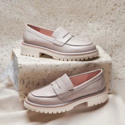 ANITA HEEL LOAFERS LEATHER><noscript><img width=