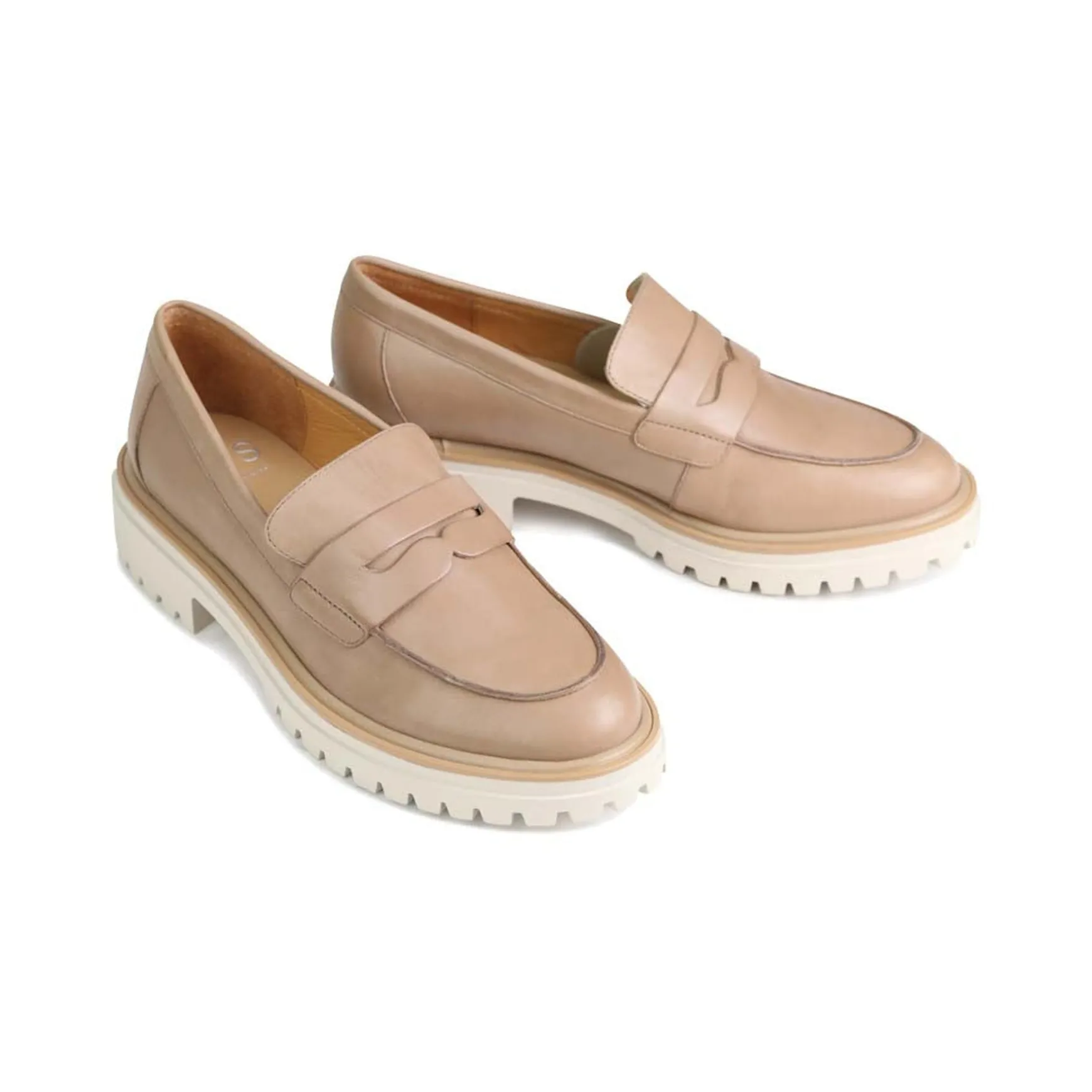 ANITA HEEL LOAFERS LEATHER>EOS Footwear Online