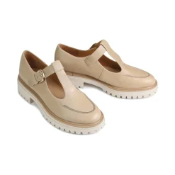ANJA T-BAR LOAFERS LEATHER><noscript><img width=