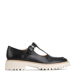 ANJA T-BAR LOAFERS LEATHER><noscript><img width=