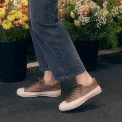 BILLIE LOW TOP SNEAKER LEATHER>EOS Footwear Fashion