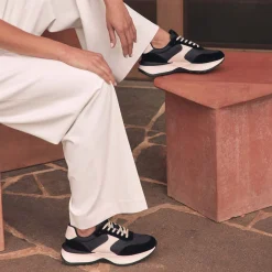 BLISS LEATHER CHUNKY SNEAKERS>EOS Footwear Cheap