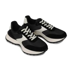 BLISS LEATHER CHUNKY SNEAKERS><noscript><img width=