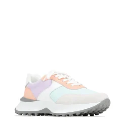 BLISS LEATHER CHUNKY SNEAKERS><noscript><img width=