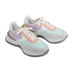 BLISS LEATHER CHUNKY SNEAKERS><noscript><img width=