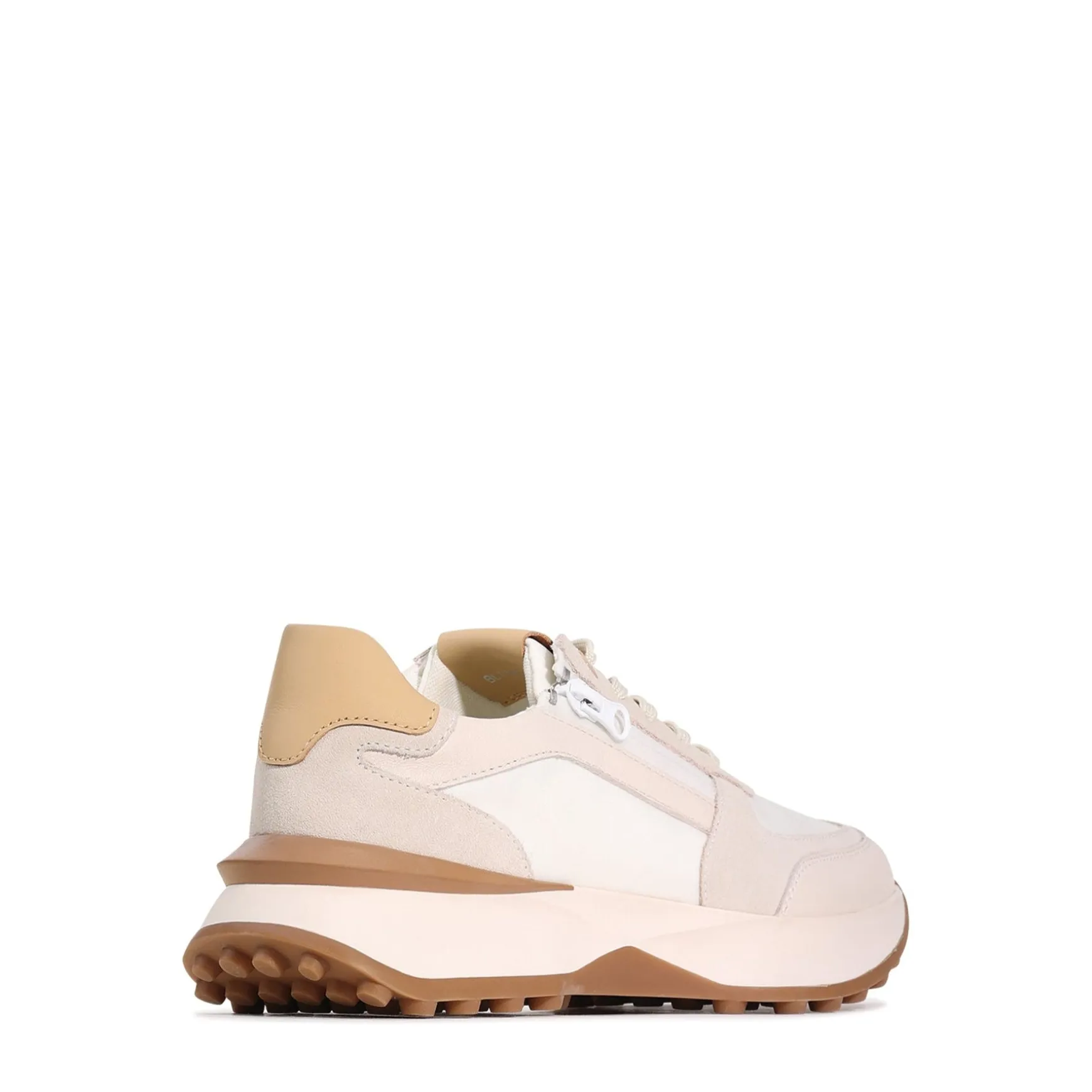 BLITHE CHUNKY ZIP SNEAKERS LEATHER>EOS Footwear Sale
