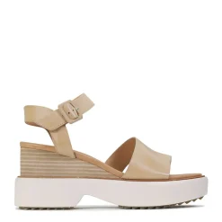 BROOKE LEATHER WEDGE SANDAL>EOS Footwear Cheap