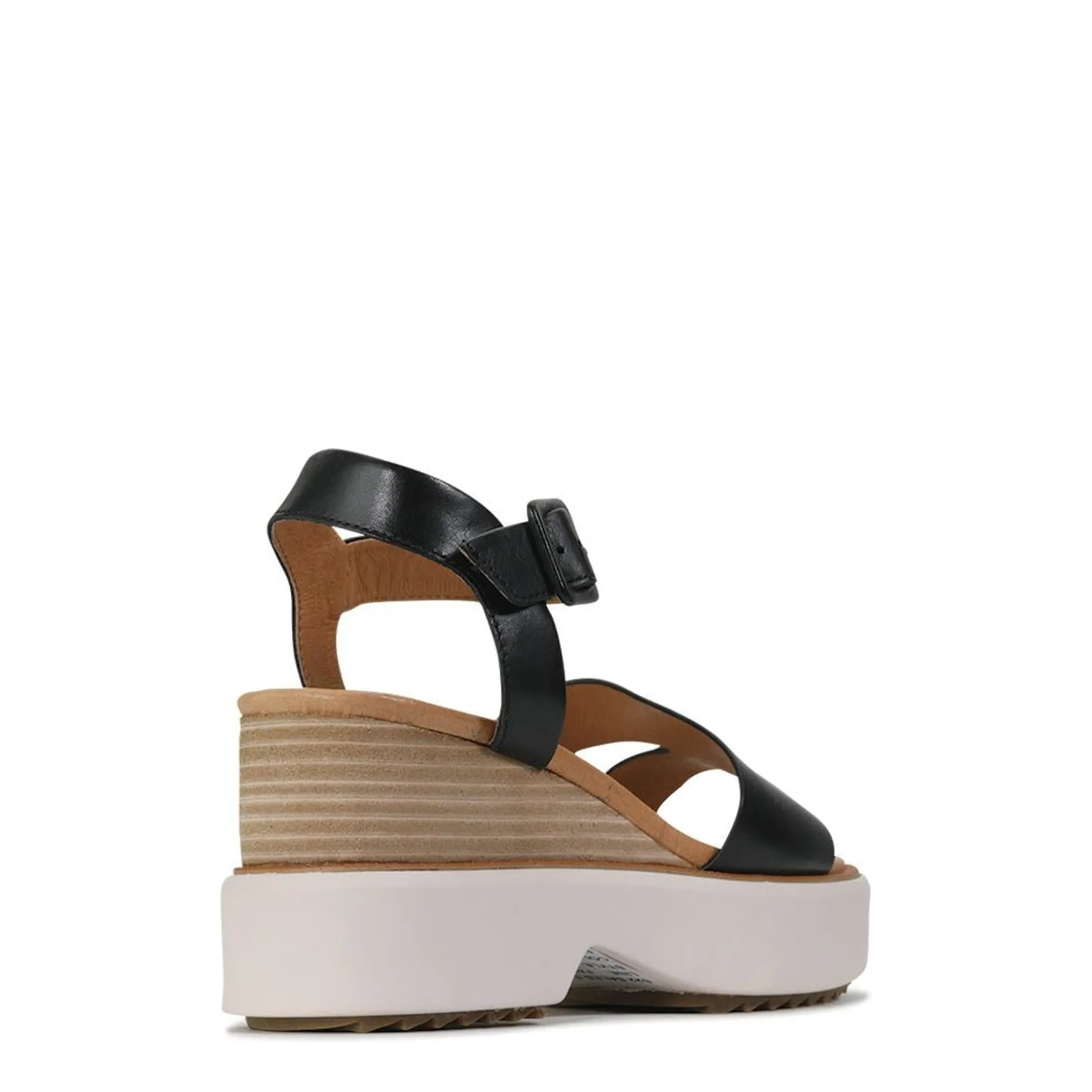 BROOKE LEATHER WEDGE SANDAL>EOS Footwear Cheap