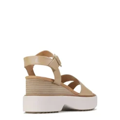 BROOKE LEATHER WEDGE SANDAL><noscript><img width=