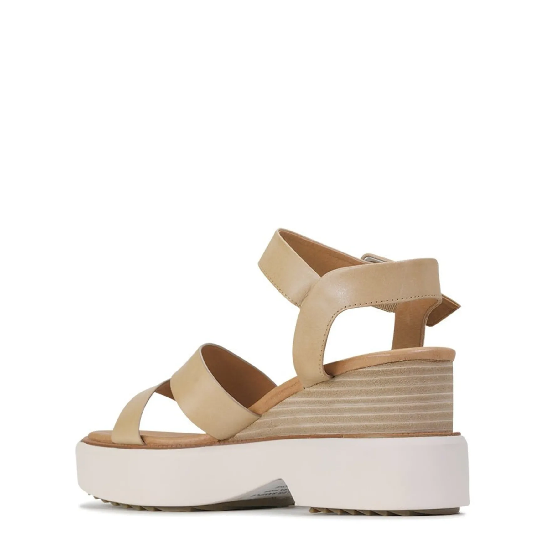 BROOKE LEATHER WEDGE SANDAL>EOS Footwear Cheap