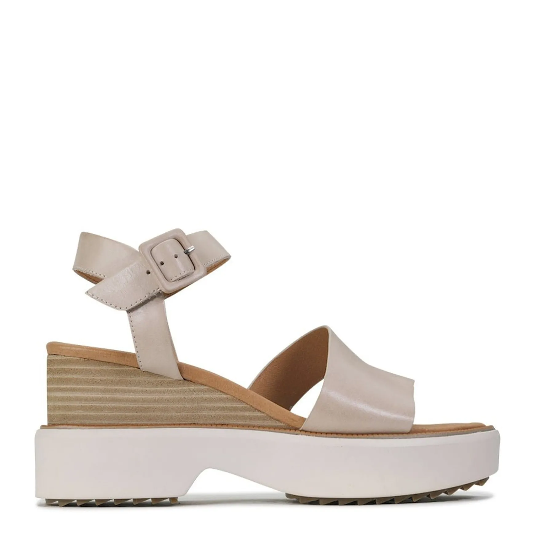 BROOKE LEATHER WEDGE SANDAL>EOS Footwear Cheap
