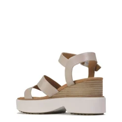 BROOKE LEATHER WEDGE SANDAL><noscript><img width=