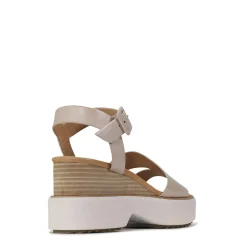 BROOKE LEATHER WEDGE SANDAL><noscript><img width=