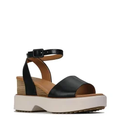 BRYCE WEDGE SANDALS LEATHER><noscript><img width=