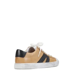 BURN LOW-TOP LEATHER SNEAKERS><noscript><img width=