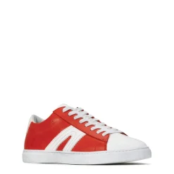 BURN LOW-TOP LEATHER SNEAKERS><noscript><img width=