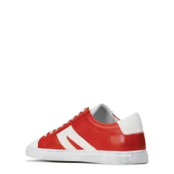 BURN LOW-TOP LEATHER SNEAKERS><noscript><img width=