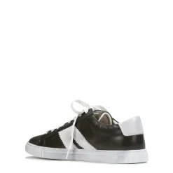 BURN LOW-TOP LEATHER SNEAKERS><noscript><img width=