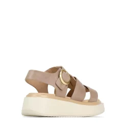CARENA GLADIATOR LEATHER SANDALS><noscript><img width=
