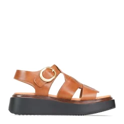 CARENA GLADIATOR LEATHER SANDALS><noscript><img width=