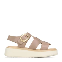 CARENA GLADIATOR LEATHER SANDALS><noscript><img width=