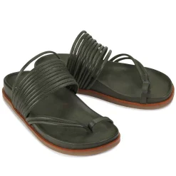 CARMELLA LEATHER SANDALS><noscript><img width=