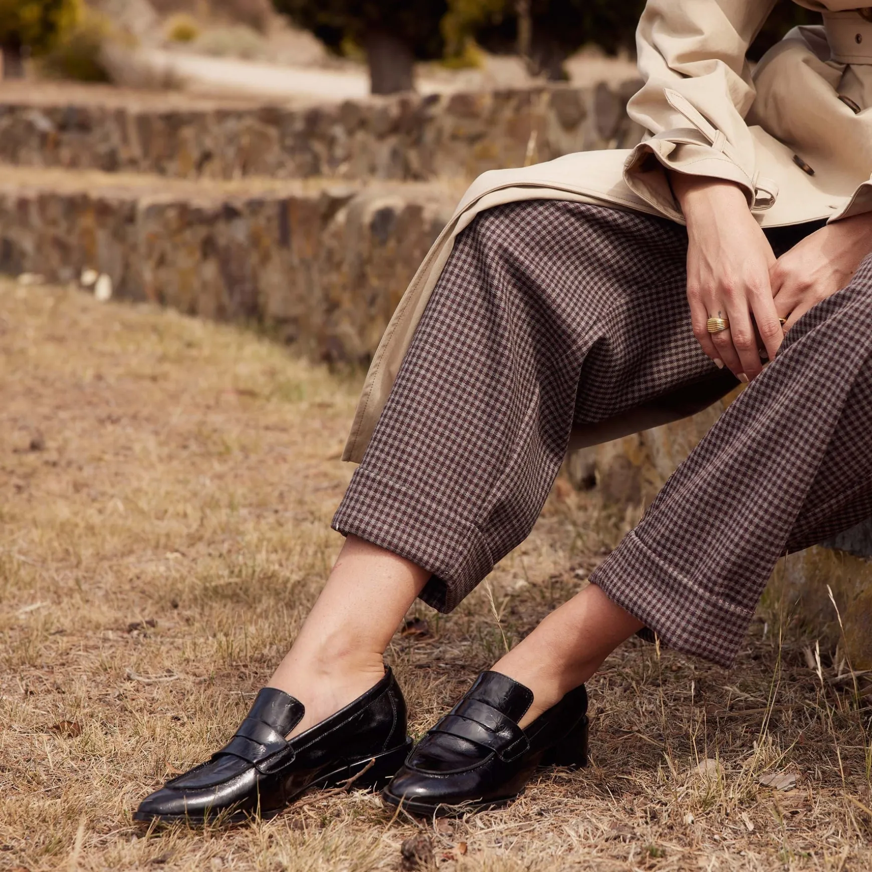 CASS LOW HEELED LOAFERS>EOS Footwear New