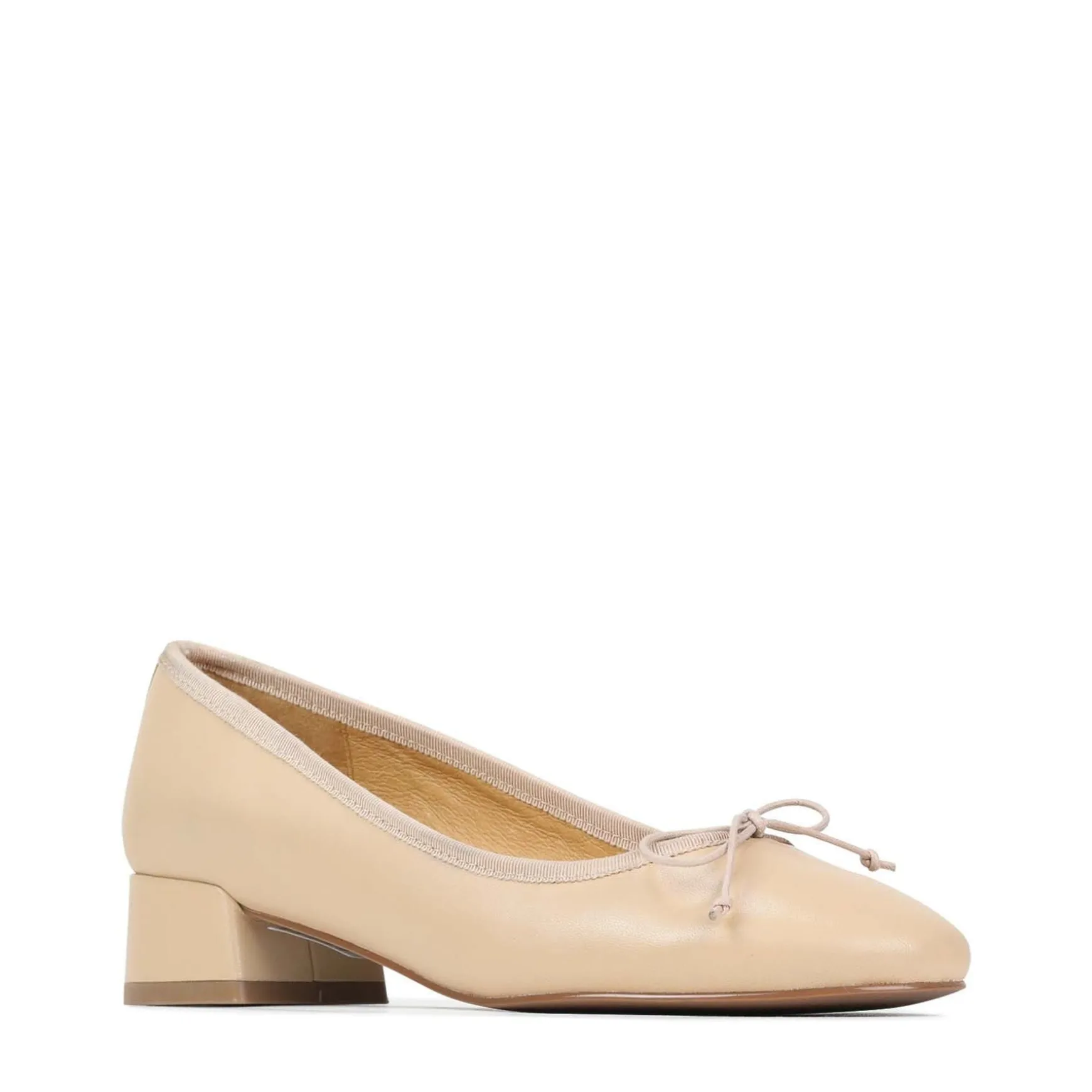 CESS LEATHER BLOCK HEELS>EOS Footwear Cheap