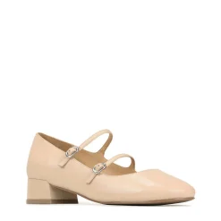 CESSIE LEATHER MARY JANE HEELS><noscript><img width=