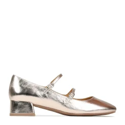 CESSIE LEATHER MARY JANE HEELS><noscript><img width=