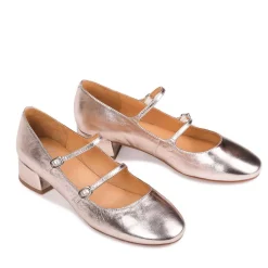 CESSIE LEATHER MARY JANE HEELS><noscript><img width=