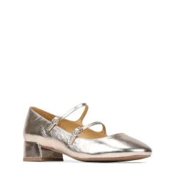 CESSIE LEATHER MARY JANE HEELS><noscript><img width=