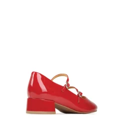 CESSIE LEATHER MARY JANE HEELS><noscript><img width=