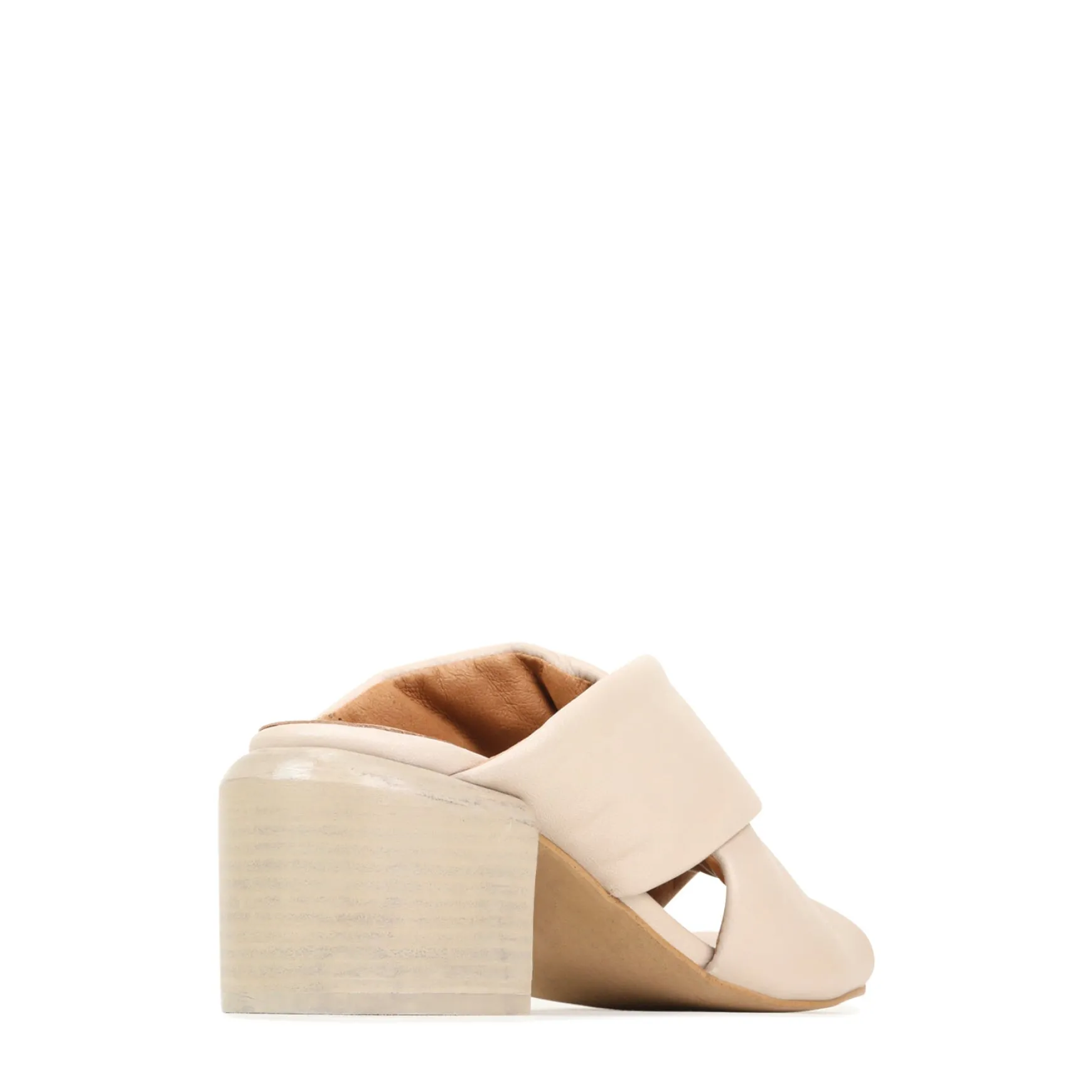 CHARA BLOCK HEEL SANDAL LEATHER>EOS Footwear Cheap