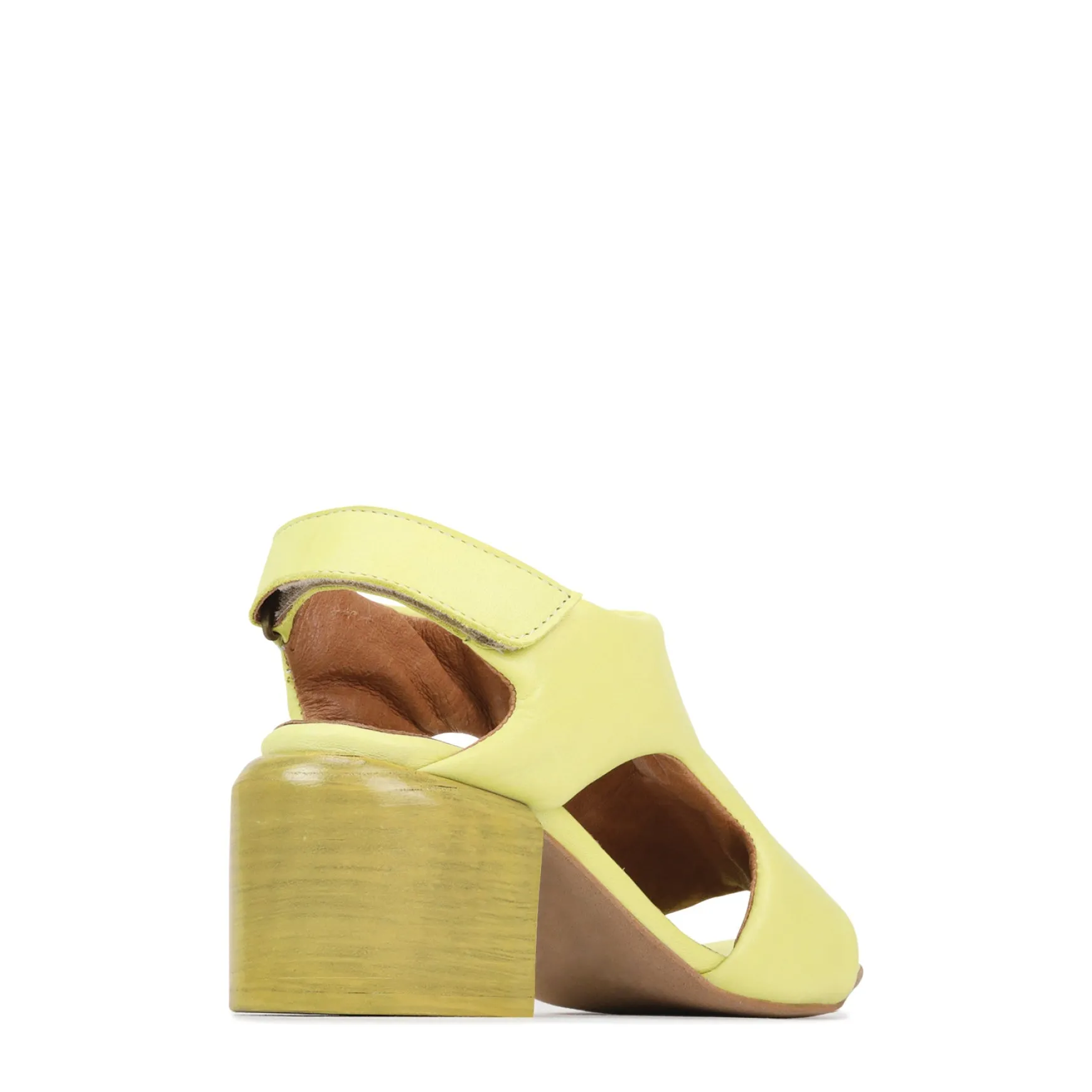 CHARICE LEATHER BLOCK HEEL SANDALS>EOS Footwear Cheap