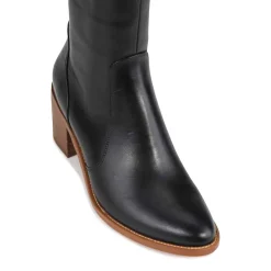 CIANNA LEATHER LONG BOOTS><noscript><img width=