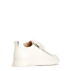 CLARAH DOUBLE ZIPPER SNEAKER LEATHER><noscript><img width=