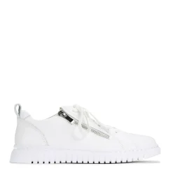 CLARENCE LOW-TOP ZIPPER SNEAKER LEATHER>EOS Footwear New