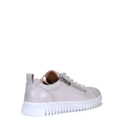 CLARENCE LOW-TOP ZIPPER SNEAKER LEATHER><noscript><img width=